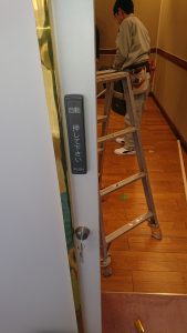FAS07に取り付けたタッチスイッチ